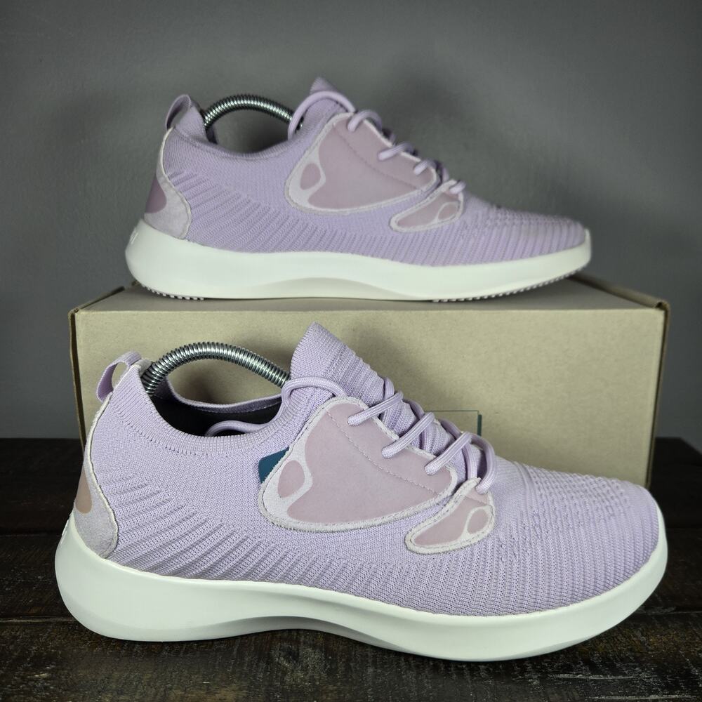 Vessi Everyday 2.0 Mens Size 10 Lace Up Waterproof Shoes Sneakers Purple
